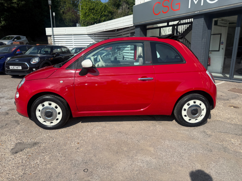 Fiat 500 1.2 Colour Therapy - Air Con - Bluetooth - Pow Red #3