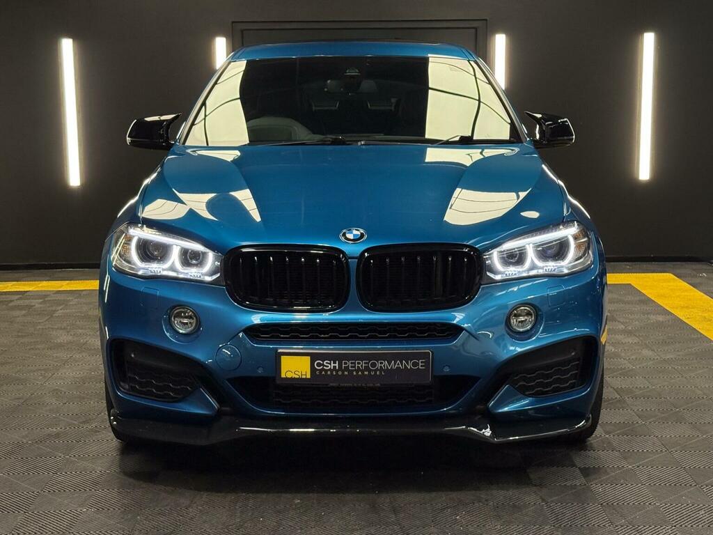 BMW X6 Xdrive40d M Sport White #7