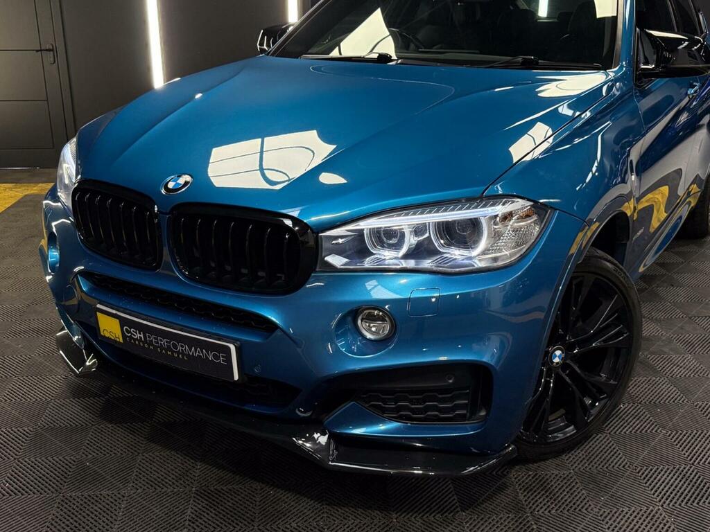 BMW X6 Xdrive40d M Sport White #8