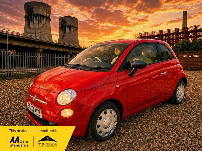 Fiat 500 Pop Red