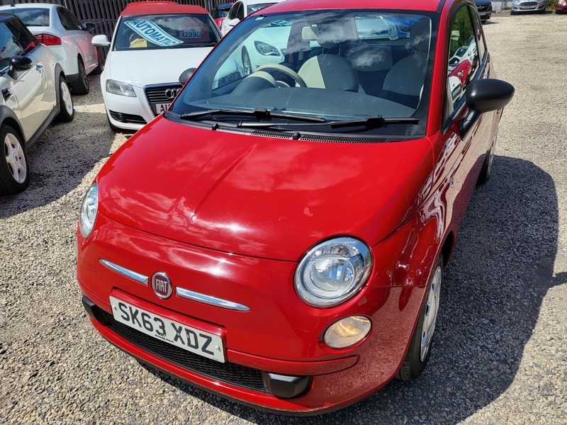 Fiat 500 Pop Red #3