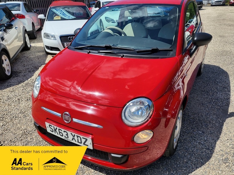 Fiat 500 Pop Red #3