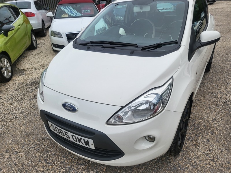 Ford KA Zetec White Edition White #4