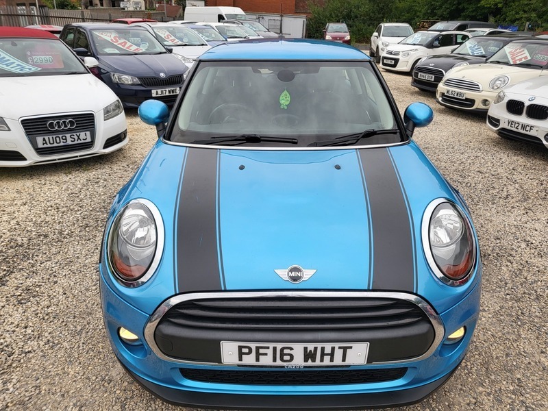 Mini Hatch Hatchback Blue #5