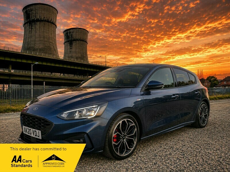 Ford Focus St-line X Tdci Blue