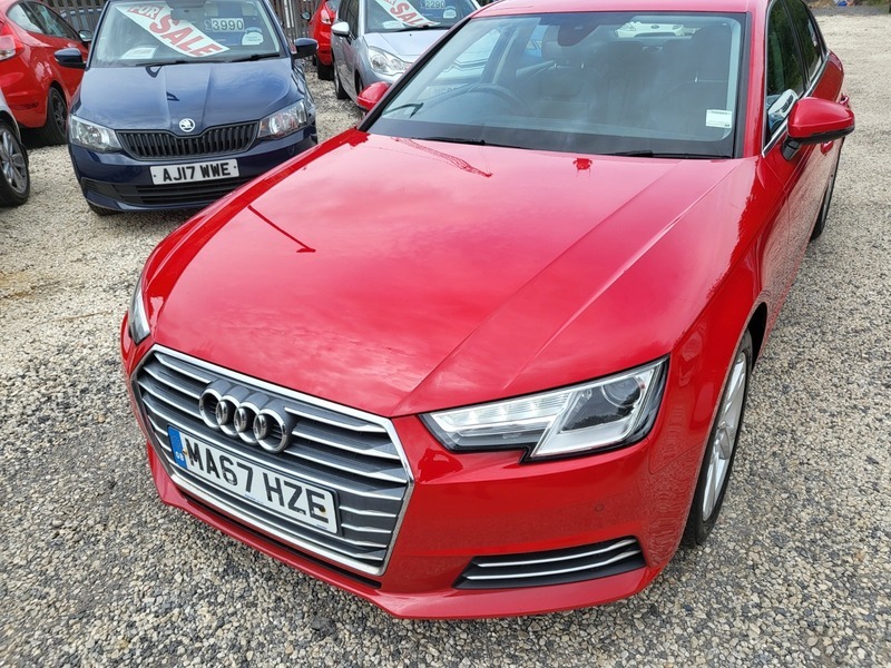 Audi A4 Tdi Ultra Se Red #3