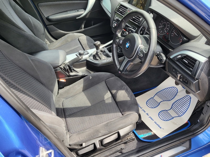BMW 1 Series 116I M Sport Blue #2