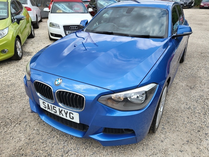 BMW 1 Series 116I M Sport Blue #3