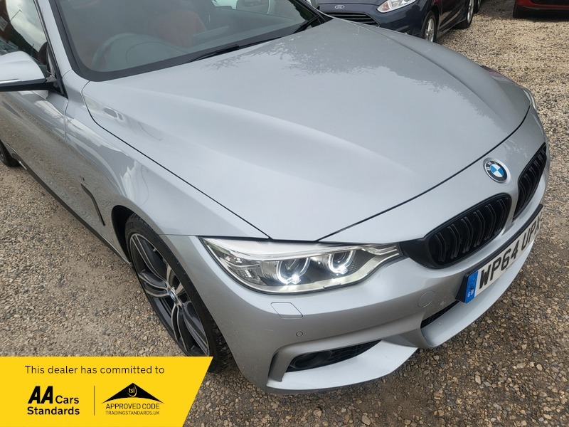 BMW 4 Series 3.0 430D 258 Bhp White #8