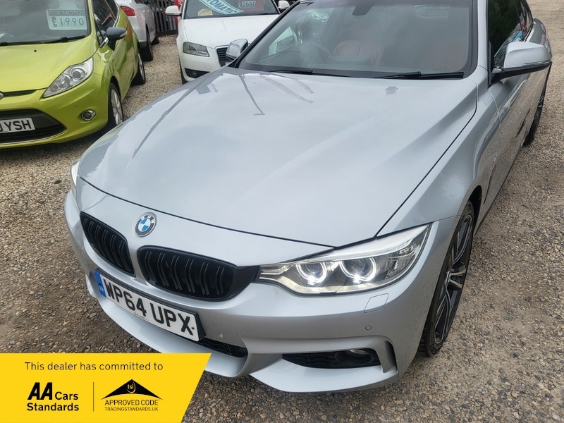 BMW 4 Series 420D M Sport Silver #4