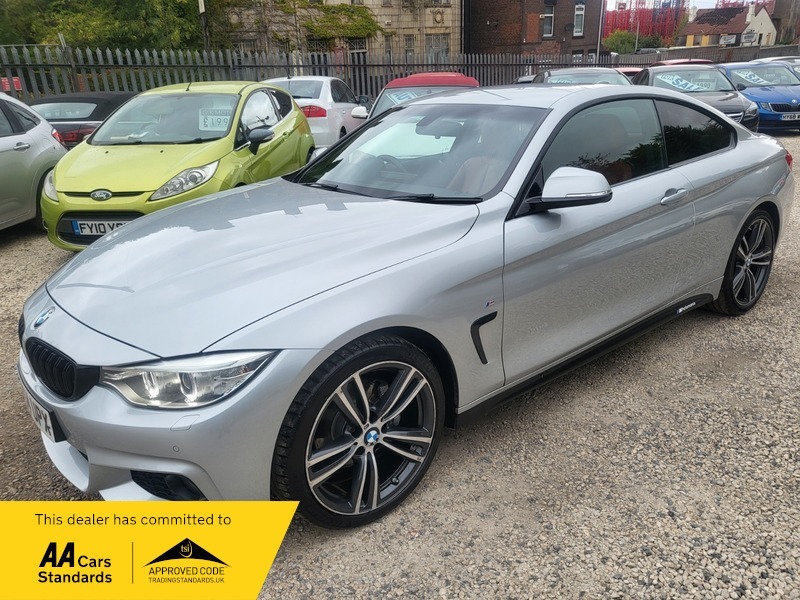 BMW 4 Series 420D M Sport Silver #2