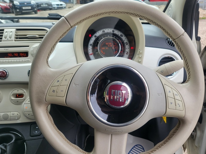 Fiat 500C C Lounge White #5