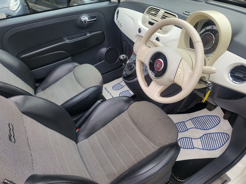 Fiat 500C C Lounge White #3