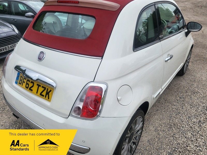 Fiat 500C 1.2 Lounge 69 Bhp Black #16