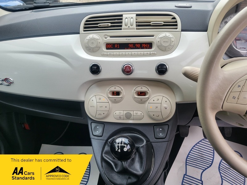 Fiat 500C 1.2 Lounge 69 Bhp Black #13