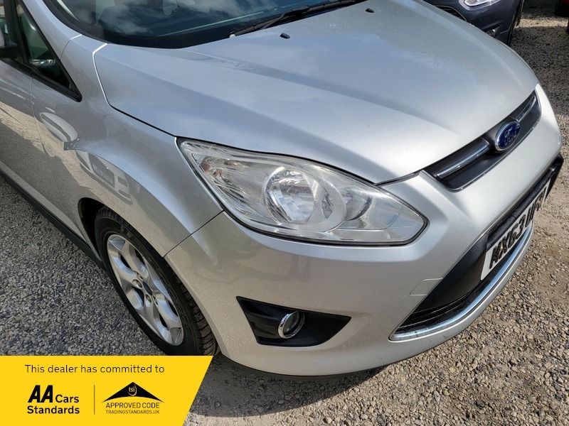 Ford C-Max Mpv 1.6 Zetec Euro 5 201161 Silver #13