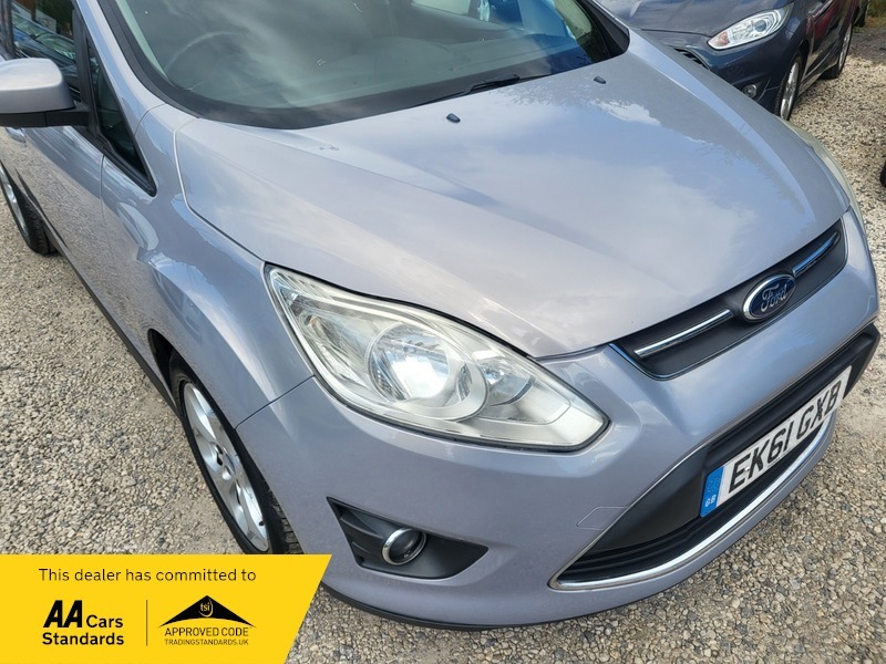 Ford C-Max Mpv 1.6 Zetec Euro 5 201161 Silver #12