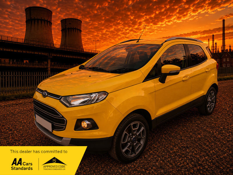 Ford Ecosport Titanium Yellow