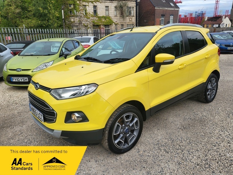Ford Ecosport Titanium Yellow #2