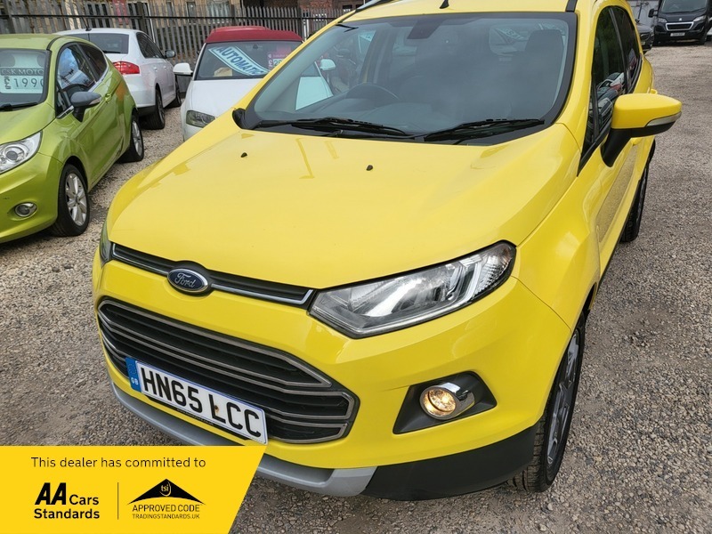 Ford Ecosport Titanium Yellow #4