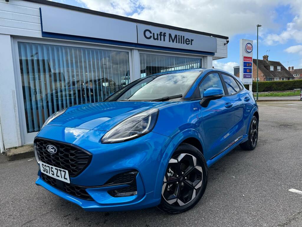 Ford Puma 1.0 Ecoboost Hybrid Mhev St-line X Blue
