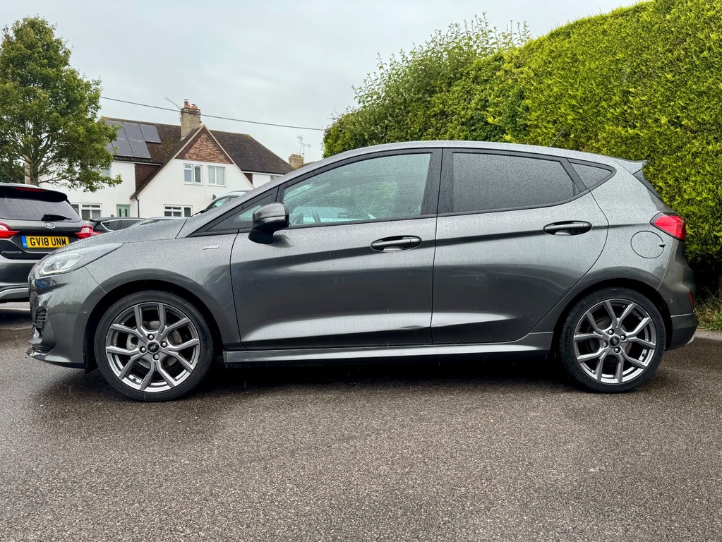 Ford Fiesta 1.0 Ecoboost Hybrid Mhev 125 St-line GX23JPV Grey #3