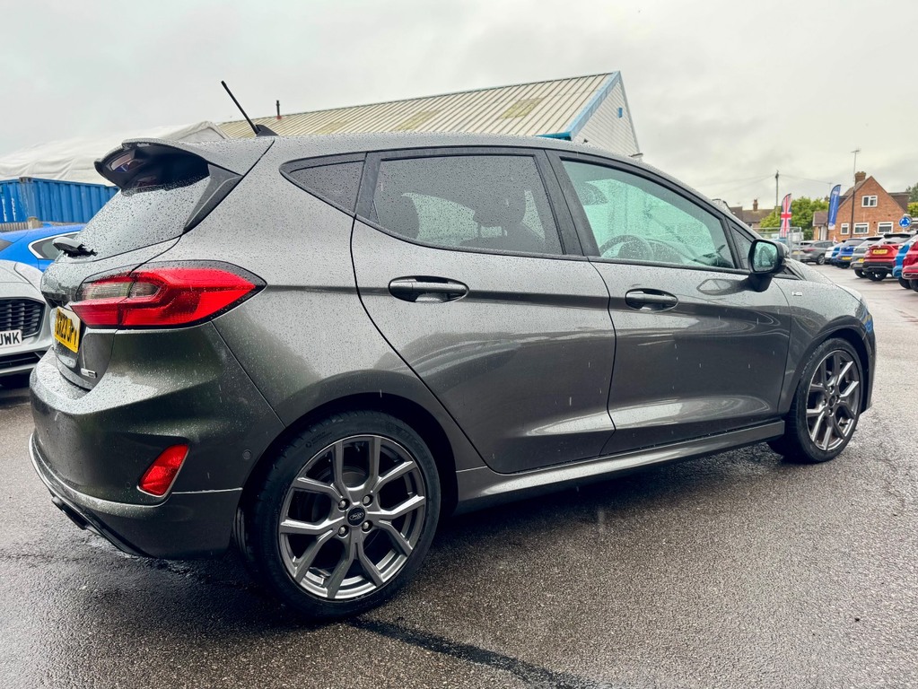 Ford Fiesta 1.0 Ecoboost Hybrid Mhev 125 St-line GX23JPV Grey #4