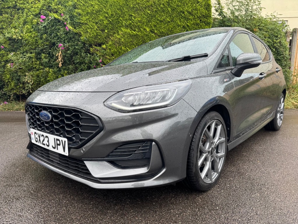 Ford Fiesta 1.0 Ecoboost Hybrid Mhev 125 St-line Grey