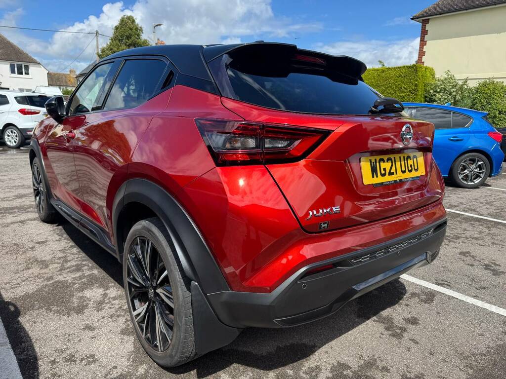 Nissan Juke 1.0 Dig-t 114 Tekna WG21UGO Red #3