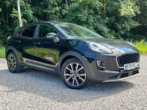 Ford Puma 1.0 Puma Titanium AY70HSC Black
