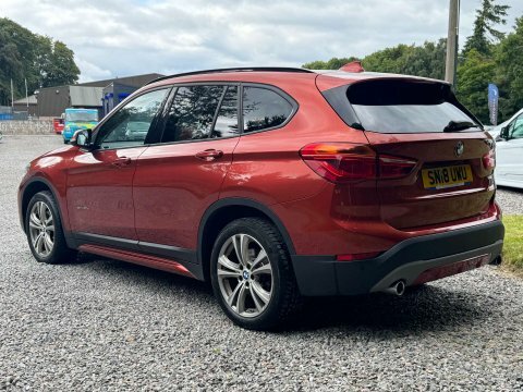 BMW X1 2.0 X1 Xdrive Orange #5