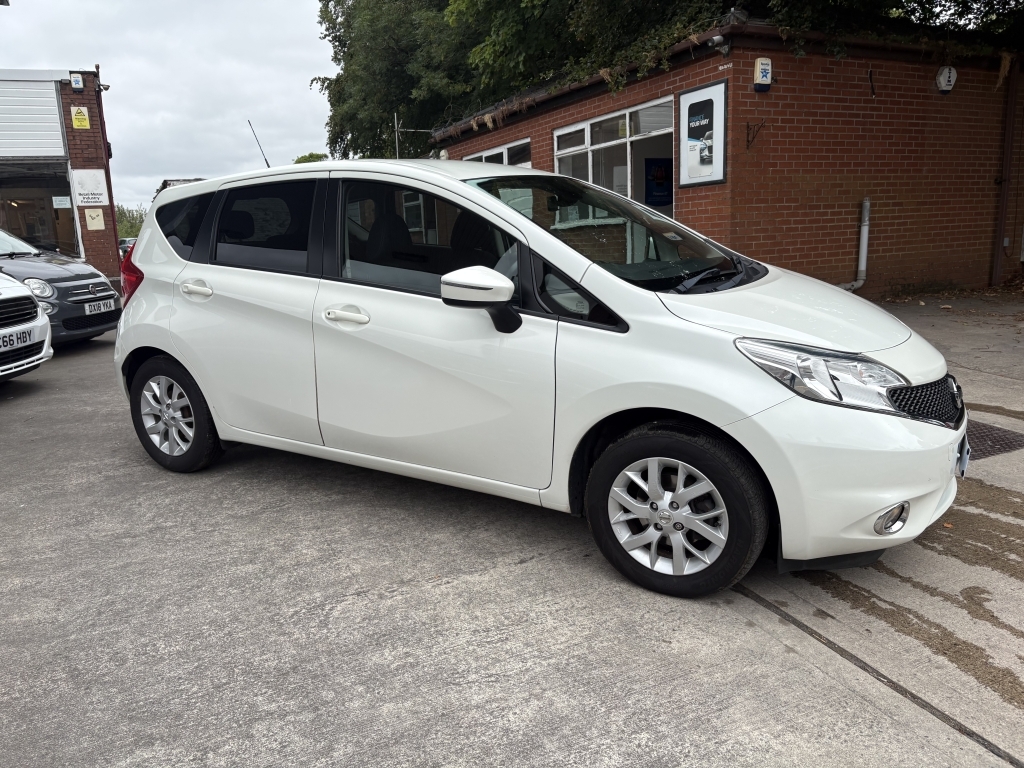 Nissan Note 1.2 Acenta Premium White #4