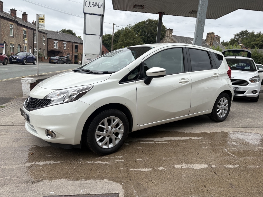Nissan Note 1.2 Acenta Premium White #6