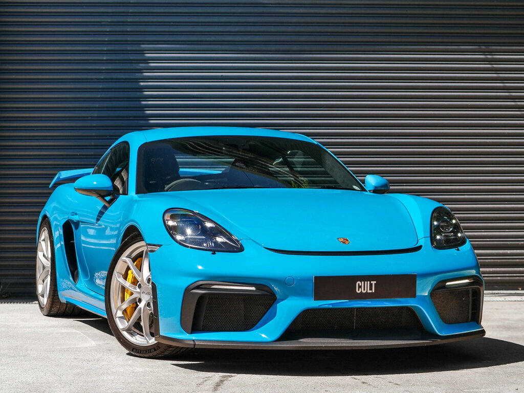 Porsche 718 Cayman 4.0 Gt4 Coupe Euro 6 Ss 420 Blue