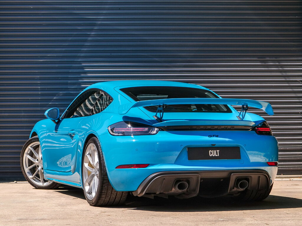 Porsche 718 Cayman 4.0 Gt4 Coupe Euro 6 Ss 420 Blue #2