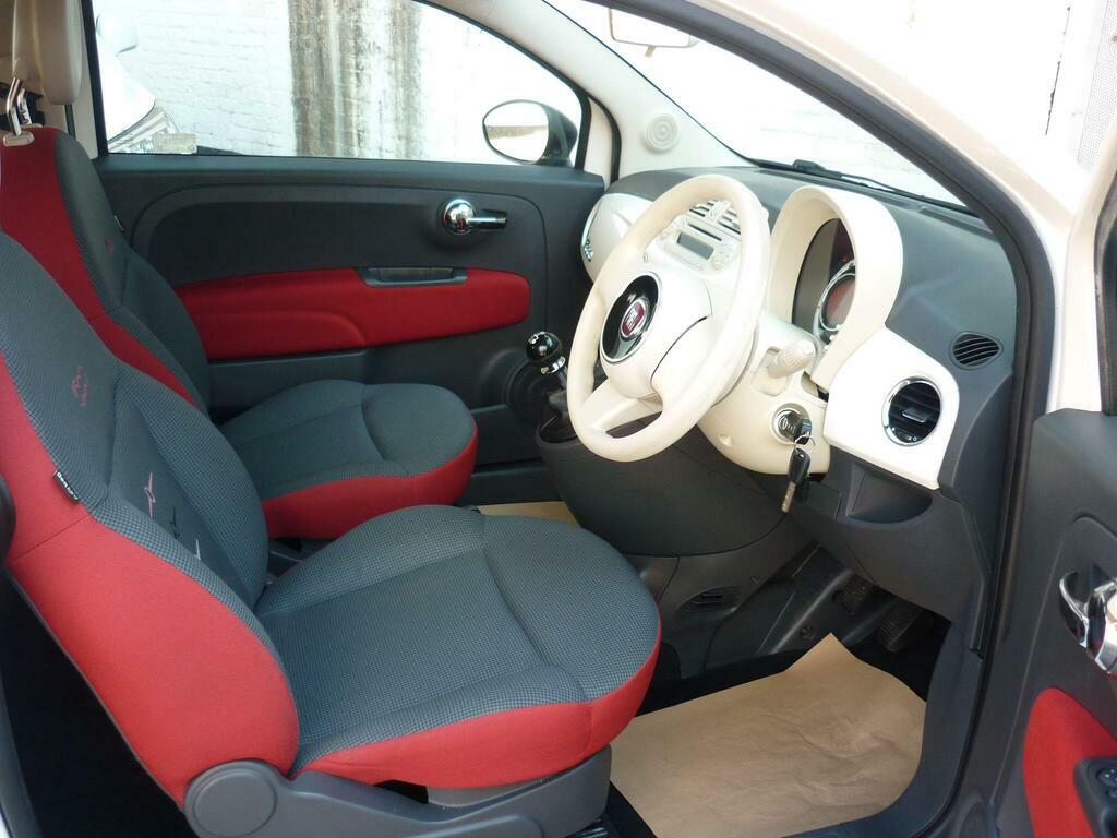 Fiat 500 1.2 Pop Euro 6 S S White #6