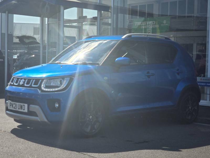 Suzuki Ignis 1.2 Dualjet 12V Hybrid Sz-t Cvt - 2021 21 Blue #4