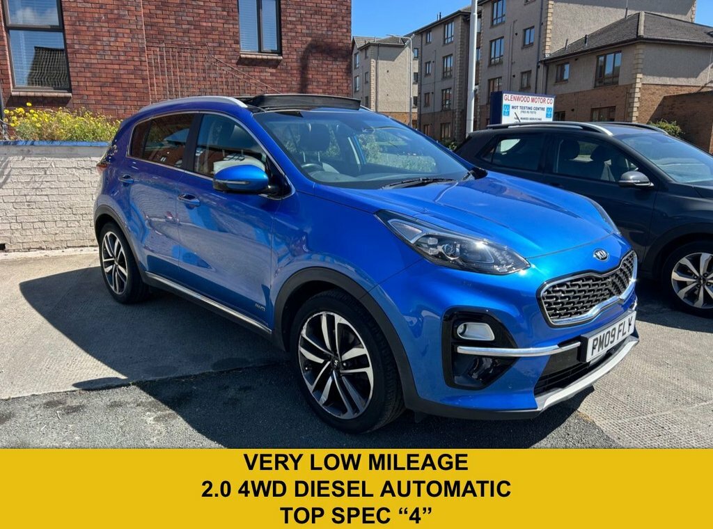 Kia Sportage 2L 4 Blue