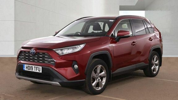 Toyota Rav 4 2.5 Vvt-h Design Cvt 4Wd Euro 6 Ss Red