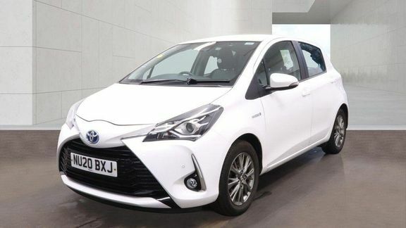 Toyota Yaris Icon 1.5 Hybrid White #2