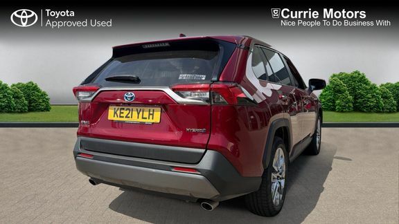 Toyota Rav 4 Excel 2.5 Hybrid 2Wd Red #2