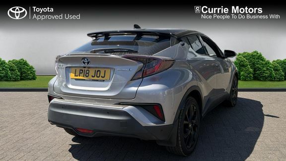 Toyota C-Hr 1.8 Vvt-h Dynamic Cvt Euro 6 Ss Silver #2