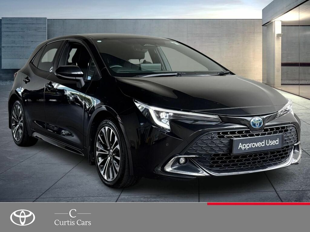 Toyota Corolla 1.8 Vvt-h Design Cvt Euro 6 Ss Black