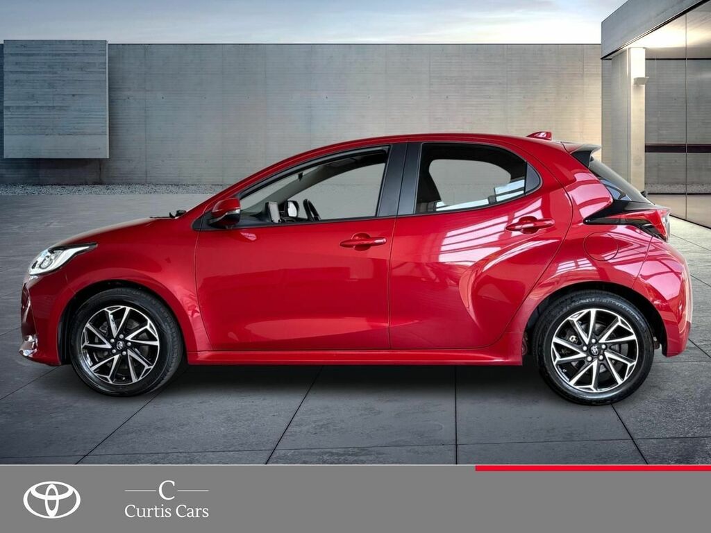 Toyota Yaris 1.5 Vvt-h Design E-cvt Euro 6 Ss URZ7994 Red #4