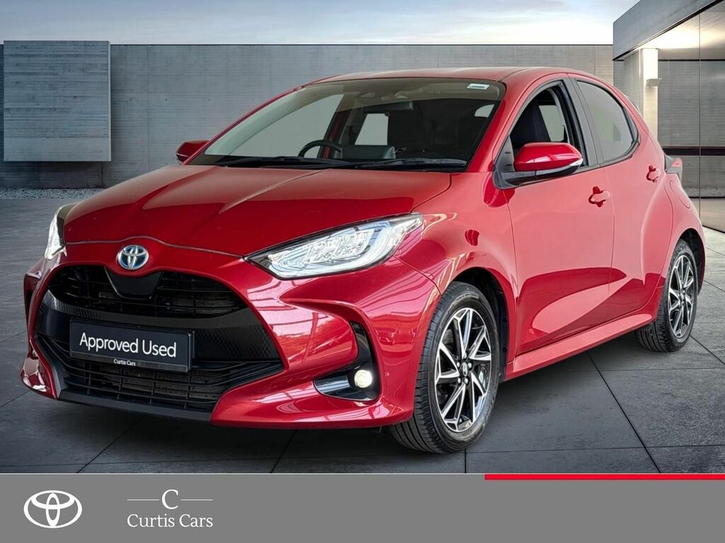 Toyota Yaris 1.5 Vvt-h Design E-cvt Euro 6 Ss URZ7994 Red #3