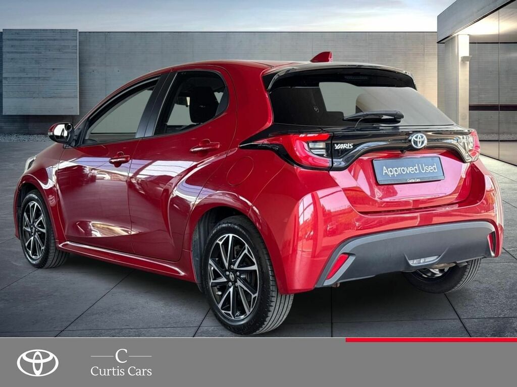 Toyota Yaris 1.5 Vvt-h Design E-cvt Euro 6 Ss URZ7994 Red #5
