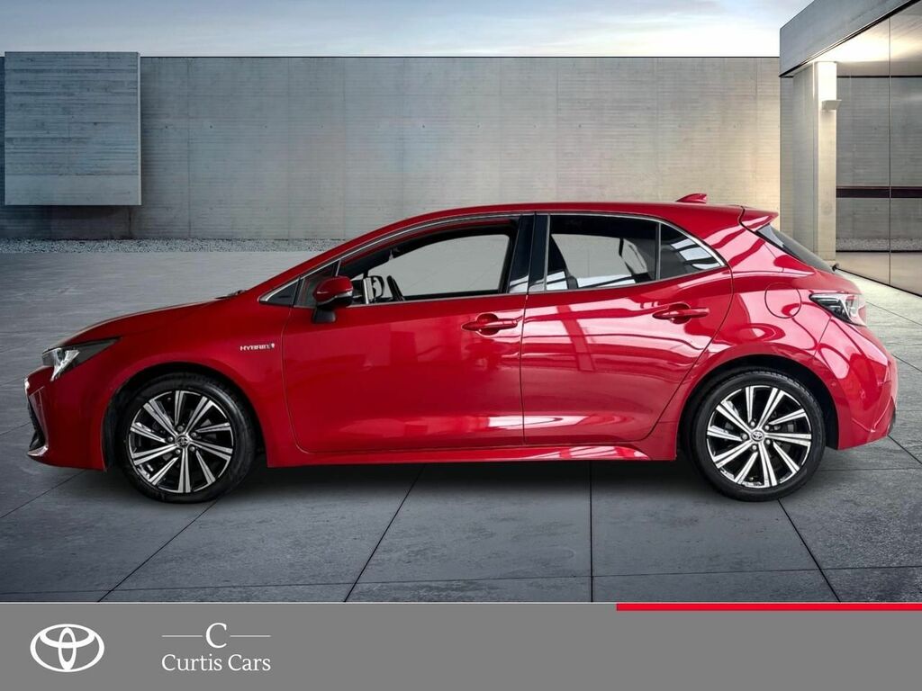 Toyota Corolla 1.8 Vvt-h Design Cvt Euro 6 Ss Red #5