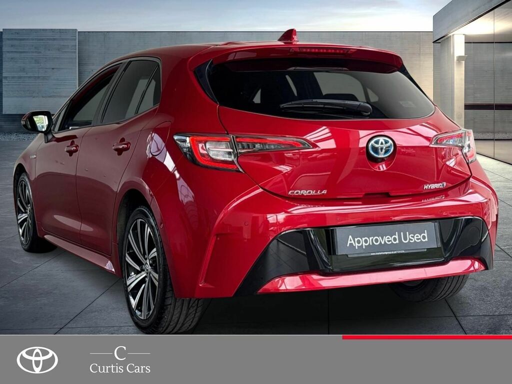 Toyota Corolla 1.8 Vvt-h Design Cvt Euro 6 Ss Red #6
