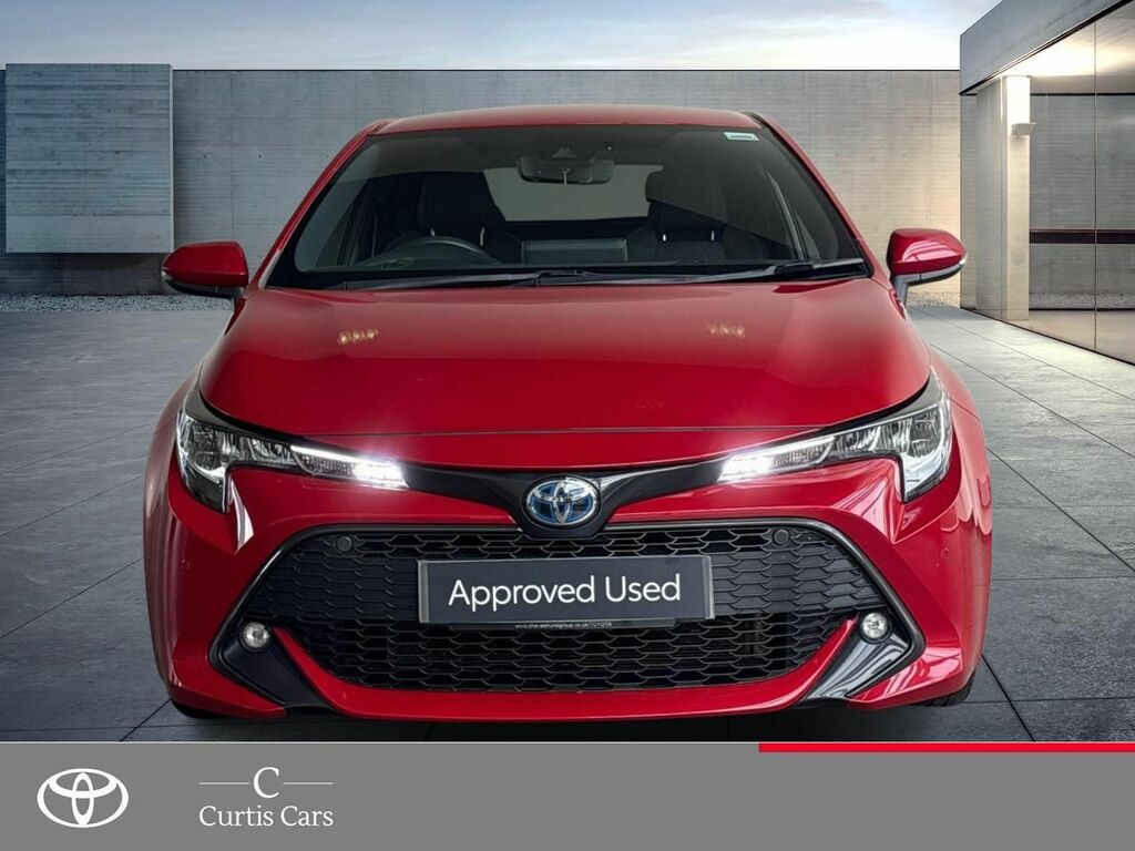 Toyota Corolla 1.8 Vvt-h Design Cvt Euro 6 Ss Red #3