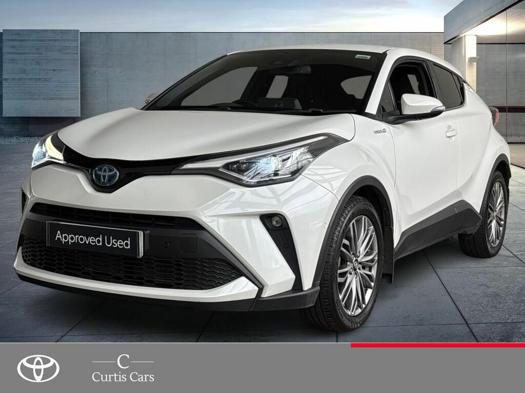 Toyota C-Hr 2.0 Vvt-h Excel Cvt Euro 6 Ss White #4